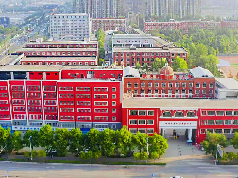略阳校园鸟瞰图